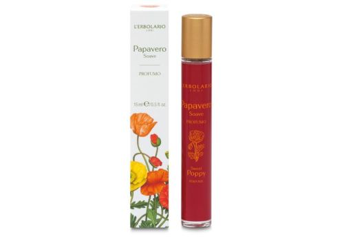 L'Erbolario papavero soave profumo donna  natural spray 15ml