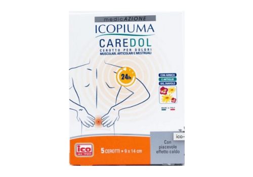 ICOPIUMA CAREDOL CEROTTO PER DOLORI 9X14CM 5PZ