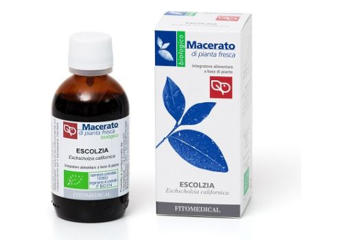 Escolzia tintura madre bio integratore per il riposo notturno gocce orali 50ml