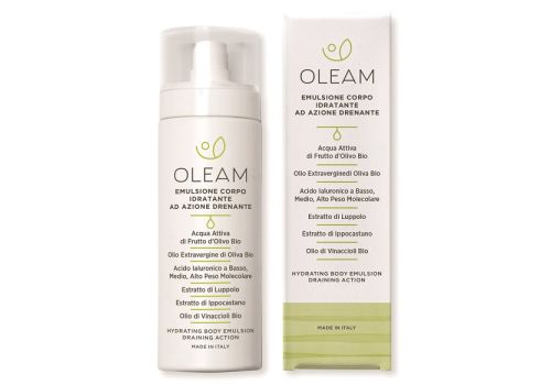 Oleam emulsione corpo idratante ad azione drenante 200ml