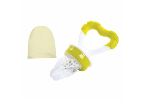 Nuvita flavorillo combo nutritional feeder+massaggia gengive colore verde 1 pezzo