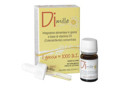 Dimille integratore per ossa e sistema immunitario gocce 3,5ml