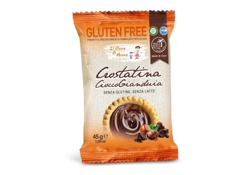 Il Pane di Anna crostatina cioccolato e ciliegia senza latte e glutine 50 grammi