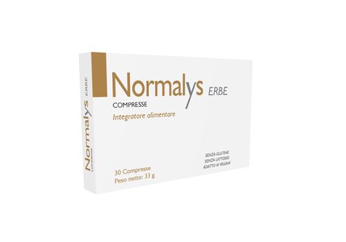 Normalys Erbe integratore per stipsi e gonfiore addominale 30 compresse