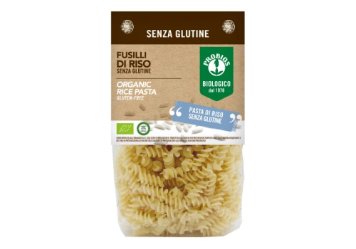 Probios fusilli di riso pasta senza glutine 400 grammi