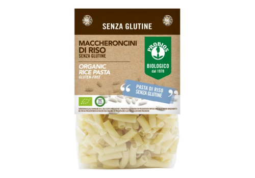 Probios maccheroncini di riso pasta senza glutine 400 grammi