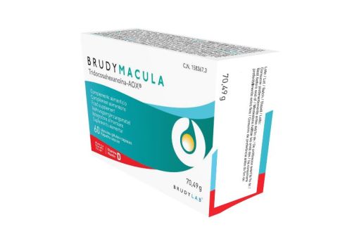 Brudymacula integratore per il benessere della vista 60 capsule
