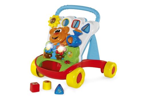 Chicco baby giardiniere carrello per bambini primi passi con luci e suoni