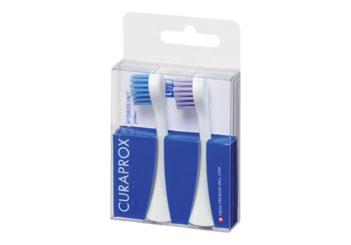 Curaprox Hydrosonic Brush Power duo testine di ricambio per spazzolino 2 pezzi