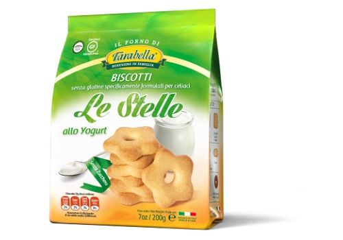 Farabella le stelle biscotti allo yogurt senza glutine 200 grammi
