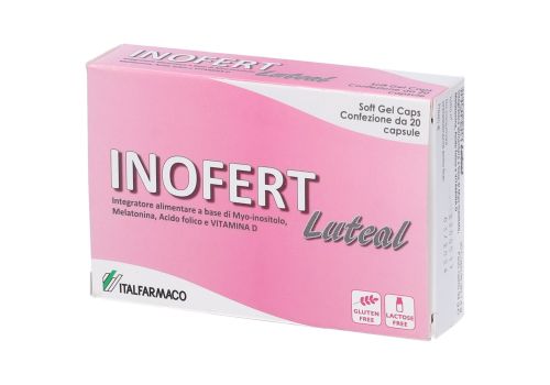 Inofert Luteal integratore per il benessere della donna 20 capsule
