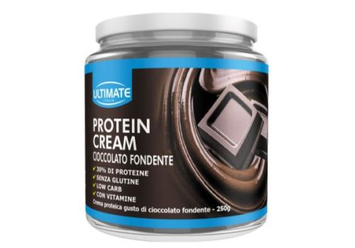 Ultimate protein cream rema proteica spalmabile gusto cioccolato fondente 250 grammi