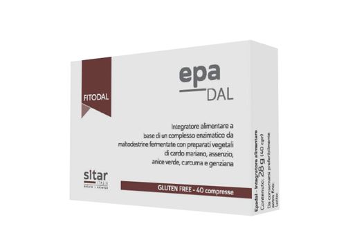 Epadal integratore per la funzione digestiva ed epatica 40 compresse