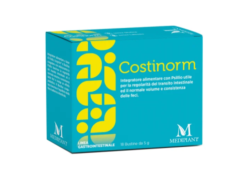 Costinorm integratore per la regolarità del transito intestinale 18 bustine