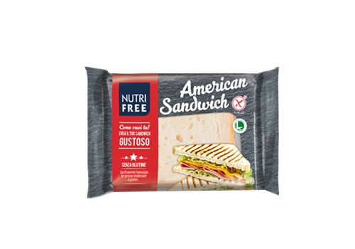 Nutrifree american sandwich senza glutine 4 pezzi