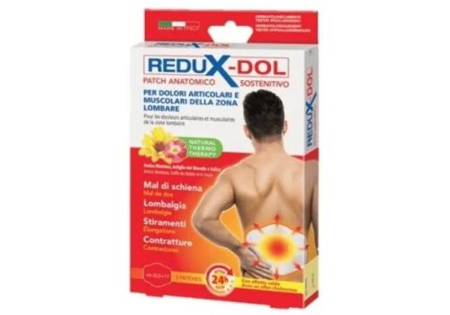 Redux-dol patch anatomico per dolori lombari e articolari 3 pezzi