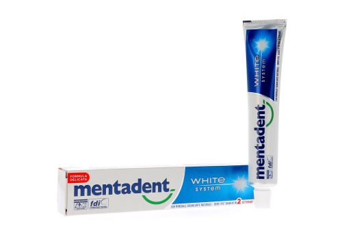 MENTADENT WHITE SYSTEM 75ML