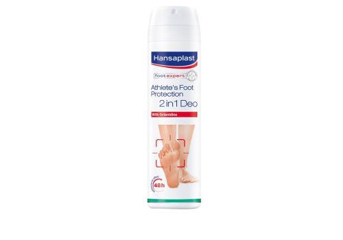 Hansaplast Foot Protection 2 in 1 deodorante per piedi 150ml