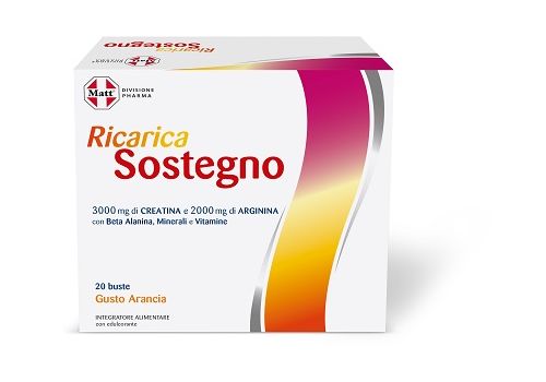 Matt Pharma Ricarica SOS integratore per stress e affaticamento 20 bustine