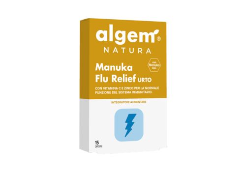 Manuka Flu Relief Urto integratore per il sistema immunitario 15 capsule