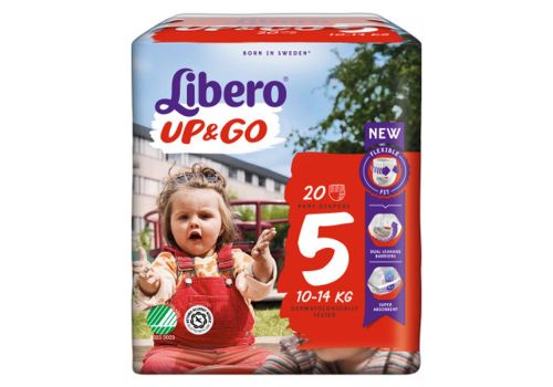 LIBERO UP&GO PANN 5 10-14 20PZ