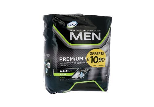 TENA MEN PREMIUM FIT LIVELLO 4 TG L 8PZ