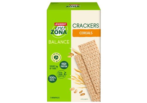 Enerzona Crackers Cereals 7 minipack 25 grammi