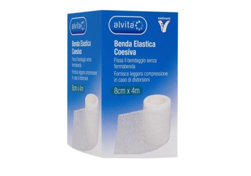 Alvita benda elastica coesiva 8cm x 4m
