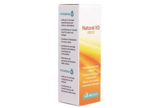 Natural KD integratore per il sistema immunitario e le ossa gocce orali 15ml
