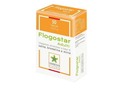 Flogostar Adulti integratore ad azione antinfiammatoria naturale 30 capsule