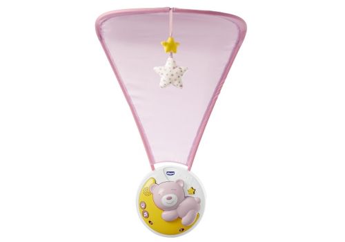 Chicco Next2moon rosa giostrina luna neonato 