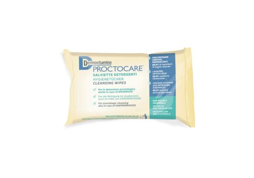 DERMOVITAMINA PROCTOCARE SALVIETTE DETERGENTI 15PZ