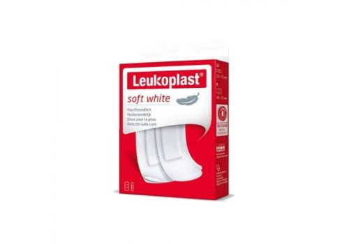 LEUKOPLAST SOFT WHITE72X19 20P