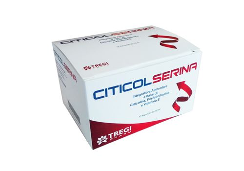 Citicolserina intregratore per le funzioni cognitive 12 flaconcini 10ml