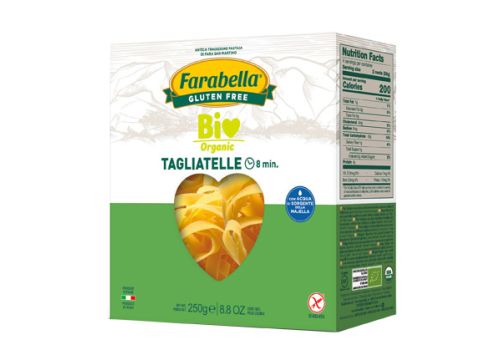 Farabella bio organic tagliatelle mais e riso senza glutine 250 grammi