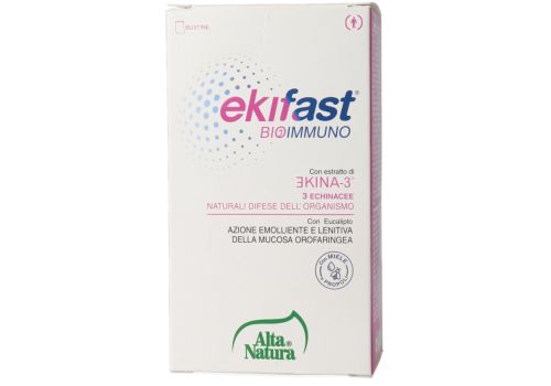 Ekifast Bioimmuno integratore per le difese immunitarie e il benessere delle vie respiratorie 6 bustine