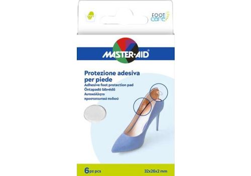 Master Aid Foot Care protezione adesiva del piede 6 pezzi
