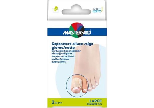 Master Aid Foot Care divaricatore alluce taglia l