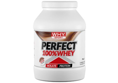 Why Sport Perfect 100% Whey integratore di proteine gusto cacao 900 grammi