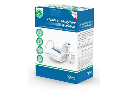 Clenny A Family Care 4 evolution aerosol a compressore professionale per uso domiciliare