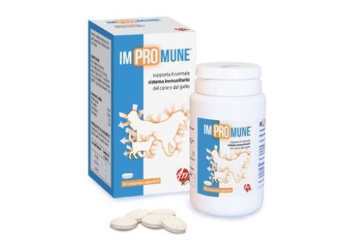 Impromune mangime complementare per il sistema immunitario di cani e gatti 40 compresse appetibili