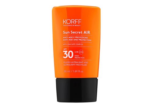 KORFF SUN SECRET AIR FLUIDO ULTRALIGHT VISO SPF30 50ML