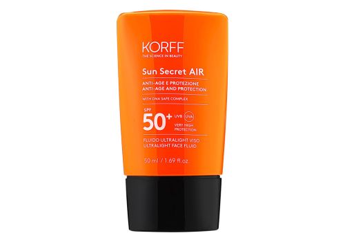 KORFF SUN SECRET AIR FLUIDO ULTRALIGHT VISO SPF50+ 50ML