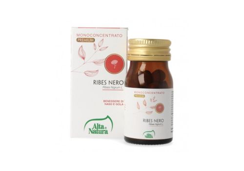 Ribes Nero Monoconcentrato Premium integratore per il benessere di naso e gola 60 compresse
