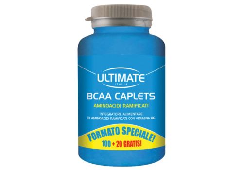 Ultimate bcaa100 capl integratore di aminoacidi per sportivi 120 compresse