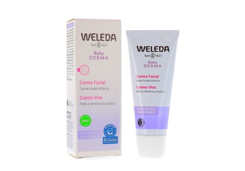 WELEDA BABY DERMA CREMA VISO MALVA BIANCA 50ML
