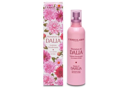 L'Erbolario sfumature di dalia lozione deodorante donna natural spray 150ml