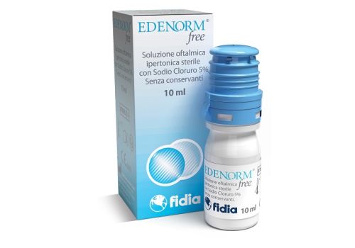 Edenorm Free soluzione oftalmica per il trattamentio dell'edema oculare 10ml