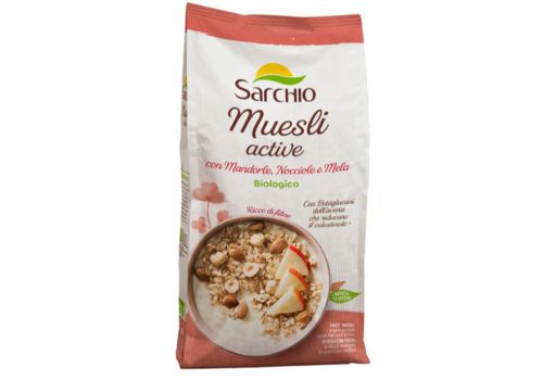 Sarchio muesli active senza glutine 250 grammi