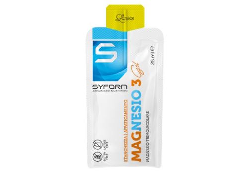 Syform Magnesio 3 integratore per stanchezza e affaticamento gel orale monodose 25ml
